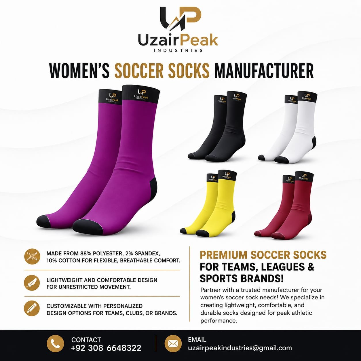 Women's Soccer Socks