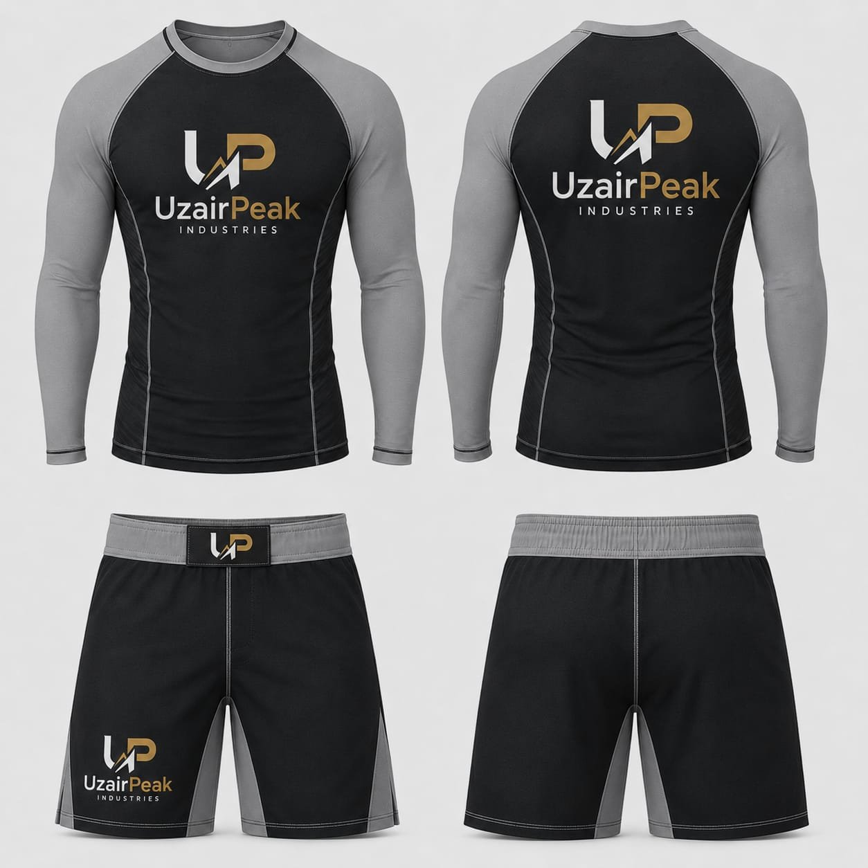 Rash Guard & MMA Shorts Set